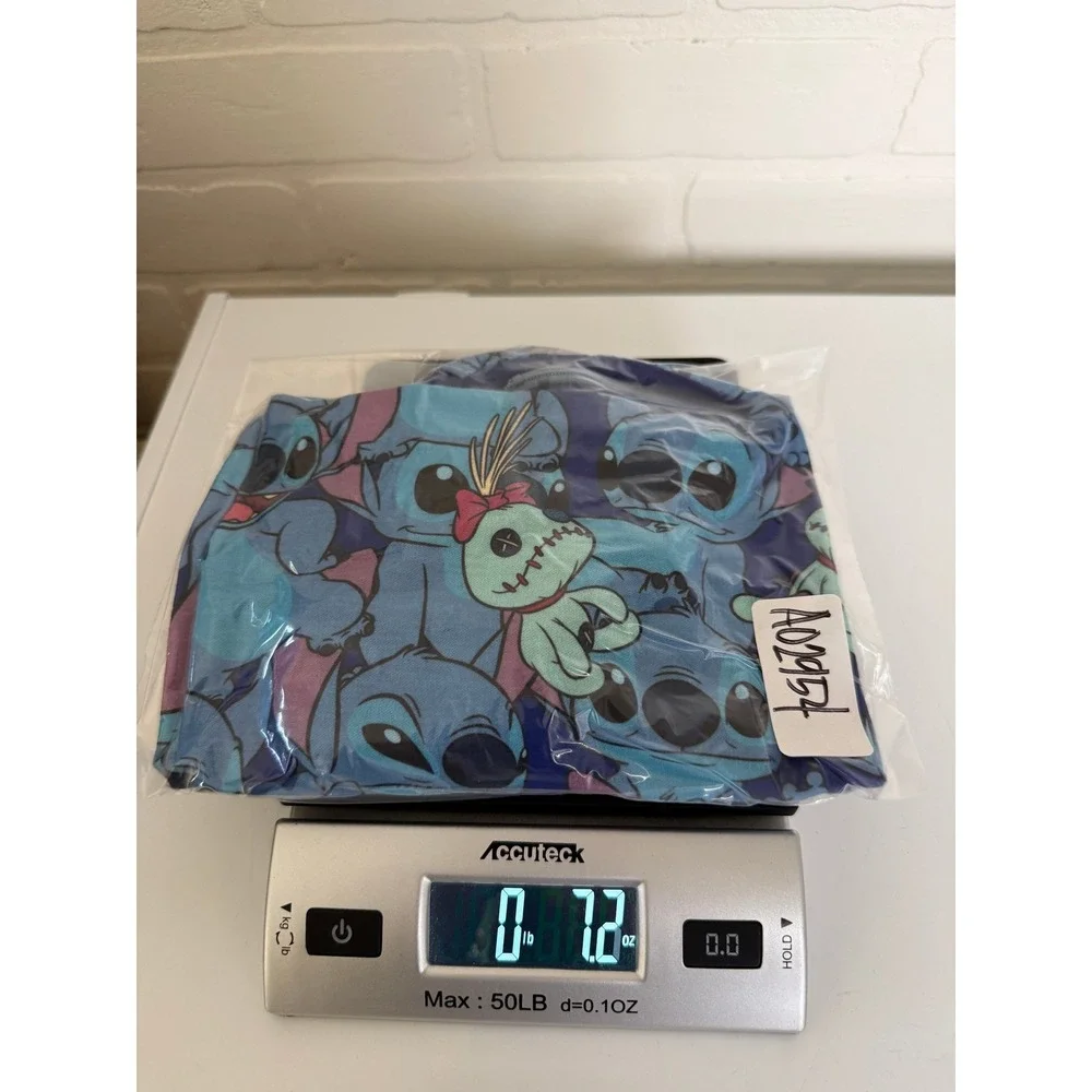 Disney Loungefly Lilo and Stitch Scrump Hobo Shoulder Bag Blue Summer Fun Trip